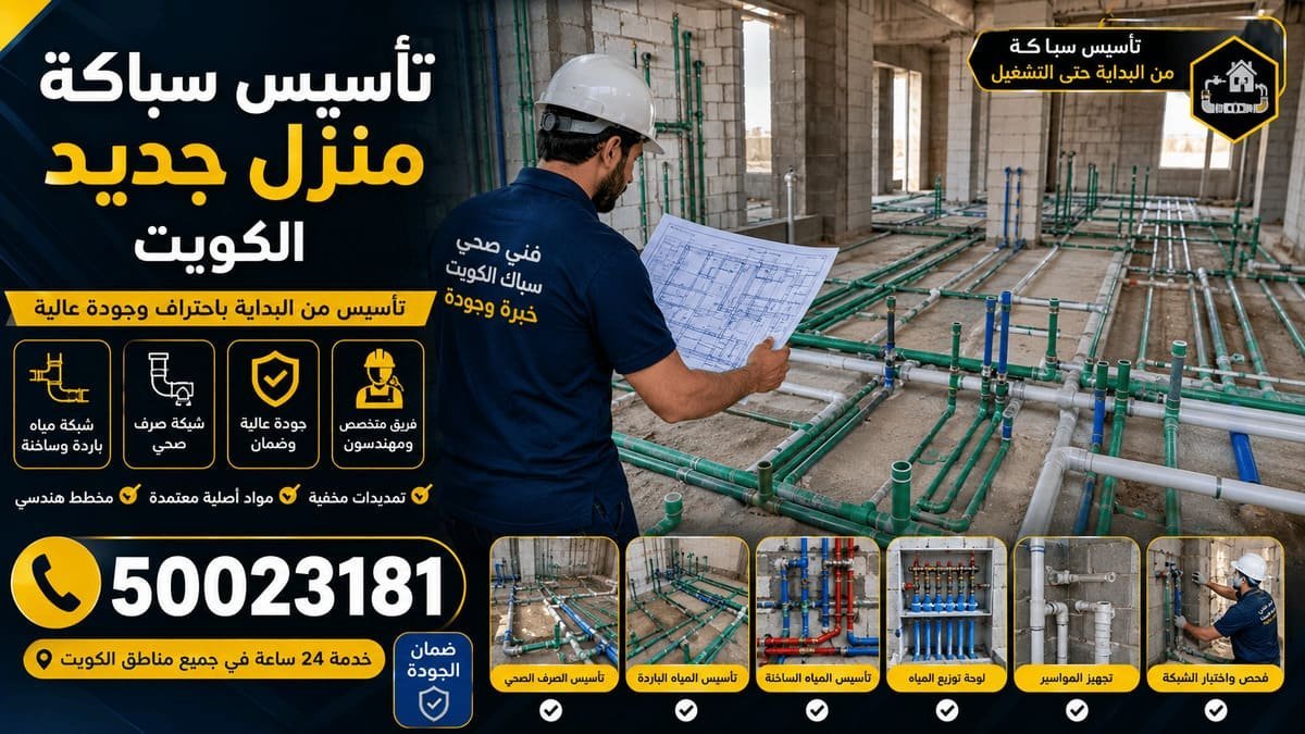 مضخة مياه منزلية موصولة بخزان وشبكة المنزل مع محابس عزل